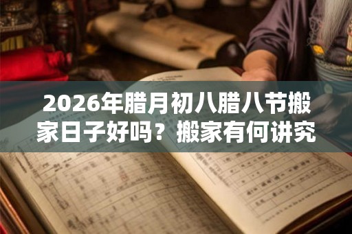 2026年腊月初八腊八节搬家日子好吗？搬家有何讲究和忌讳？
