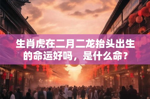 生肖虎在二月二龙抬头出生的命运好吗，是什么命？