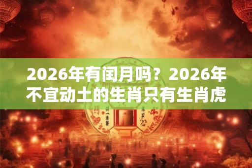 2026年有闰月吗？2026年不宜动土的生肖只有生肖虎吗？