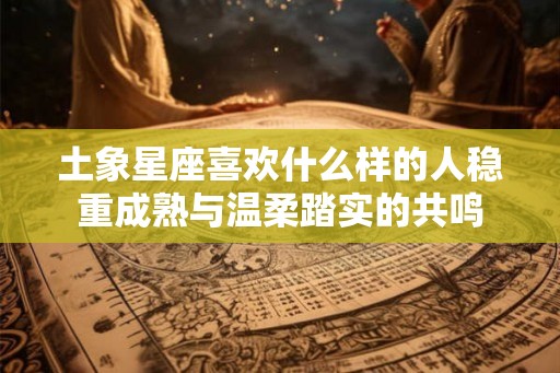 土象星座喜欢什么样的人稳重成熟与温柔踏实的共鸣