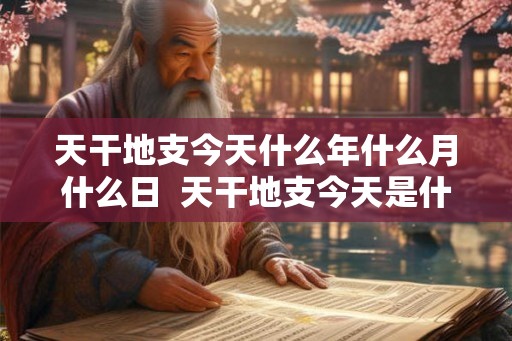 天干地支今天什么年什么月什么日 天干地支今天是什么日子啊 天干地支今天什么年什么月什么日 天干地支今天是什么日子啊
