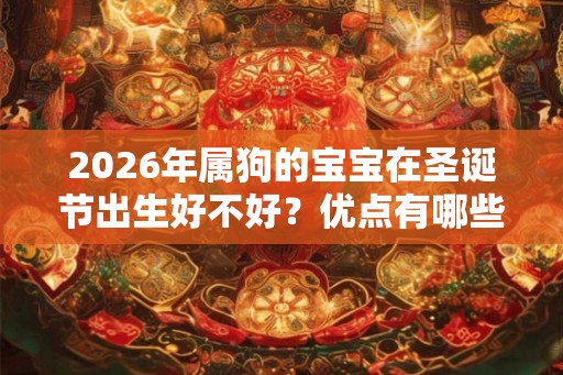 2026年属狗的宝宝在圣诞节出生好不好？优点有哪些？