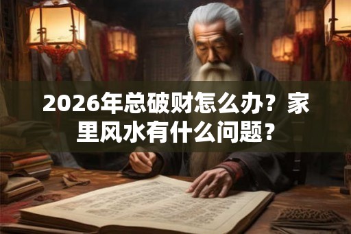 2026年总破财怎么办?家里风水有什么问题? 2026年总破财怎么办?家里风水有什么问题?