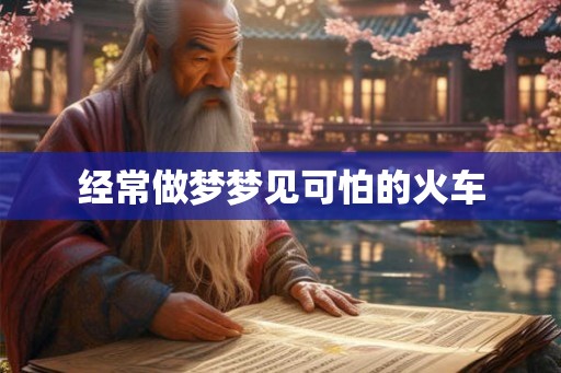经常做梦梦见可怕的火车