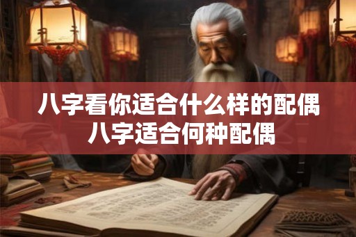 八字看你适合什么样的配偶 八字适合何种配偶