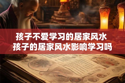 孩子不爱学习的居家风水 孩子的居家风水影响学习吗