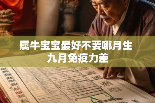 属牛宝宝最好不要哪月生 九月免疫力差