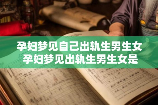 孕妇梦见自己出轨生男生女 孕妇梦见出轨生男生女是什么预兆