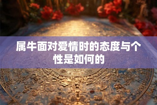 属牛面对爱情时的态度与个性是如何的