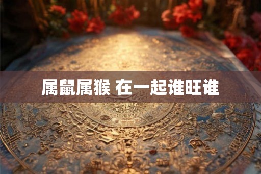 属鼠属猴 在一起谁旺谁