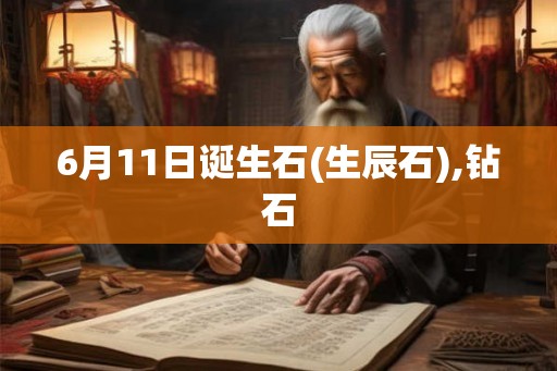 6月11日诞生石(生辰石),钻石