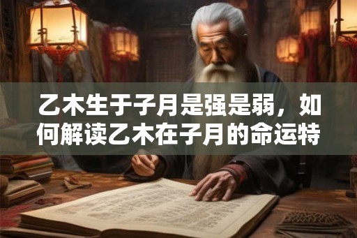乙木生于子月是强是弱,如何解读乙木在子月的命运特点 乙木生于子月是强是弱,如何解读乙木在子月的命运特点