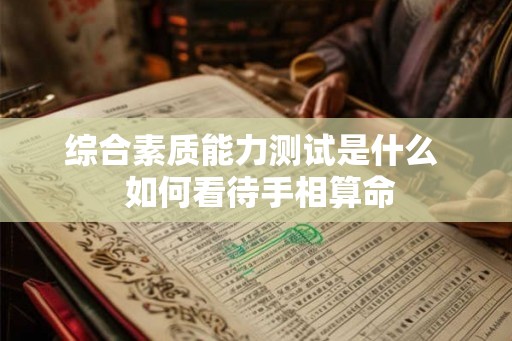 综合素质能力测试是什么  如何看待手相算命