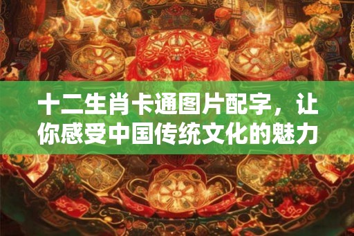 十二生肖卡通图片配字，让你感受中国传统文化的魅力！