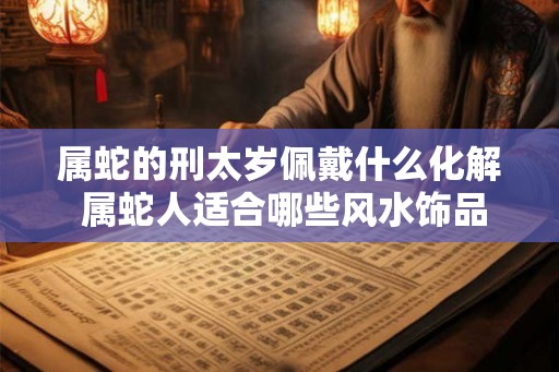 属蛇的刑太岁佩戴什么化解 属蛇人适合哪些风水饰品