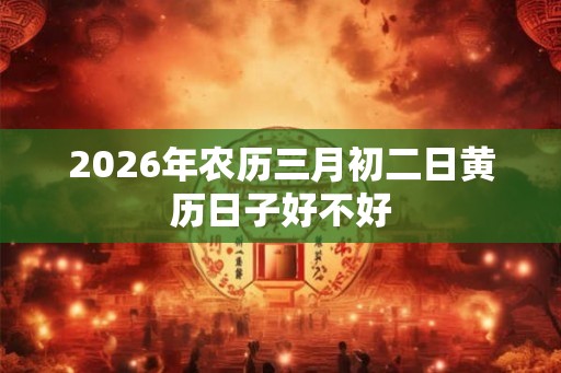 2026年农历三月初二日黄历日子好不好