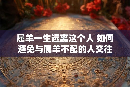 属羊一生远离这个人 如何避免与属羊不配的人交往