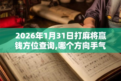 2026年1月31日打麻将赢钱方位查询,哪个方向手气佳