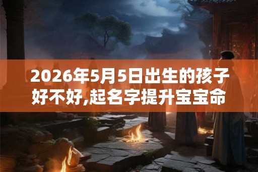 2026年5月5日出生的孩子好不好,起名字提升宝宝命格