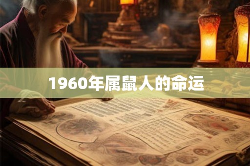 1960年属鼠人的命运