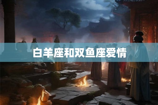 白羊座和双鱼座爱情 白羊座和双鱼座爱情