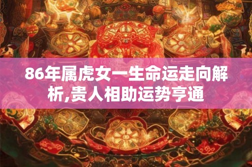 86年属虎女一生命运走向解析,贵人相助运势亨通