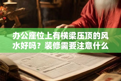 办公座位上有横梁压顶的风水好吗？装修需要注意什么？