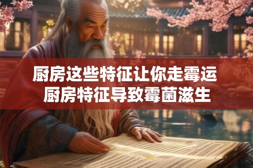 厨房这些特征让你走霉运 厨房特征导致霉菌滋生