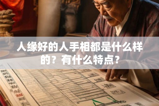 人缘好的人手相都是什么样的？有什么特点？
