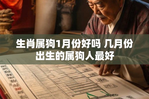 生肖属狗1月份好吗 几月份出生的属狗人最好