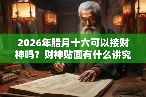 2026年腊月十六可以接财神吗?财神贴画有什么讲究? 2026年腊月十六可以接财神吗?财神贴画有什么讲究?