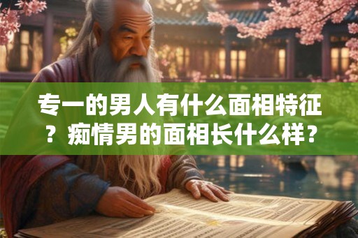 专一的男人有什么面相特征?痴情男的面相长什么样? 专一的男人有什么面相特征?痴情男的面相长什么样?