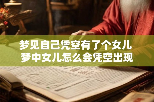 梦见自己凭空有了个女儿 梦中女儿怎么会凭空出现
