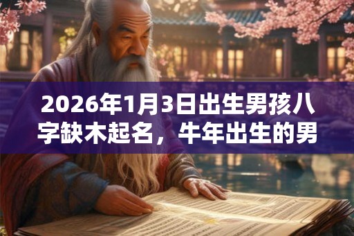 2026年1月3日出生男孩八字缺木起名，牛年出生的男孩命运好吗？