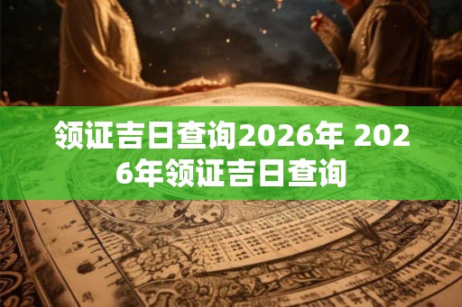 领证吉日查询2026年 2026年领证吉日查询 领证吉日查询2026年 2026年领证吉日查询
