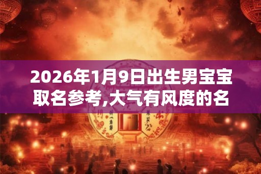 2026年1月9日出生男宝宝取名参考,大气有风度的名字推荐