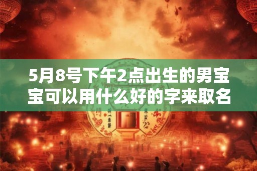 5月8号下午2点出生的男宝宝可以用什么好的字来取名