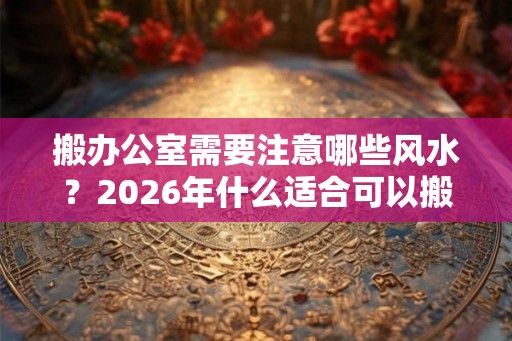搬办公室需要注意哪些风水？2026年什么适合可以搬办公室？
