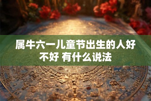 属牛六一儿童节出生的人好不好 有什么说法