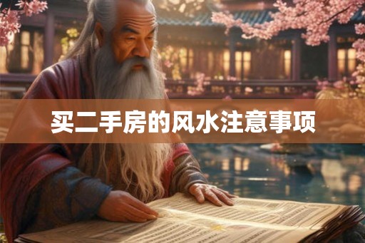 买二手房的风水注意事项 买二手房的风水注意事项