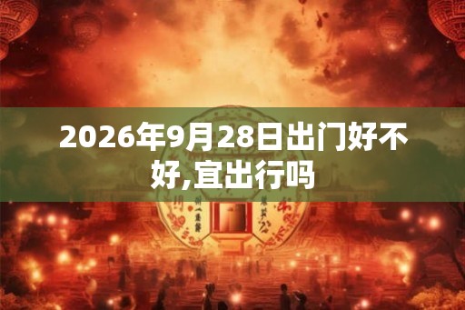 2026年9月28日出门好不好,宜出行吗 2026年9月28日出门好不好,宜出行吗