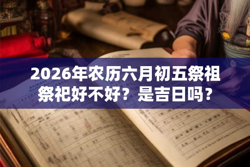 2026年农历六月初五祭祖祭祀好不好?是吉日吗? 2026年农历六月初五祭祖祭祀好不好?是吉日吗?
