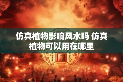 仿真植物影响风水吗 仿真植物可以用在哪里