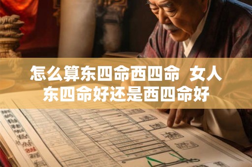 怎么算东四命西四命  女人东四命好还是西四命好