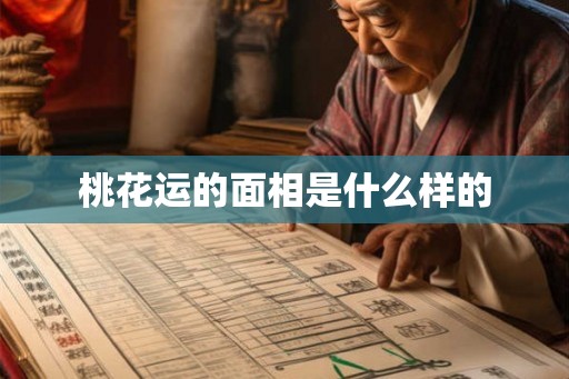 桃花运的面相是什么样的