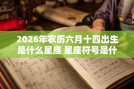 2026年农历六月十四出生是什么星座 星座符号是什么