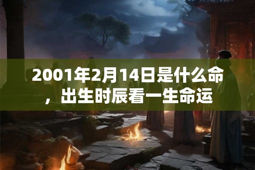 2001年2月14日是什么命，出生时辰看一生命运