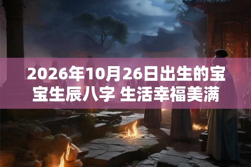 2026年10月26日出生的宝宝生辰八字 生活幸福美满 2026年10月26日出生的宝宝生辰八字 生活幸福美满