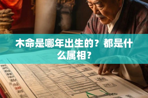 木命是哪年出生的?都是什么属相? 木命是哪年出生的?都是什么属相?