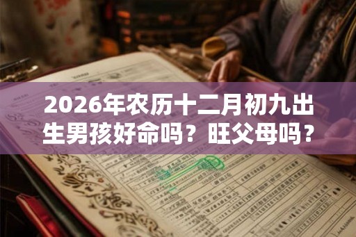 2026年农历十二月初九出生男孩好命吗?旺父母吗? 2026年农历十二月初九出生男孩好命吗?旺父母吗?